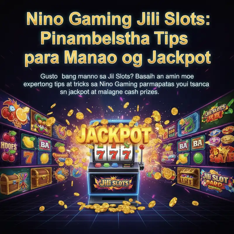 Nino Gaming Jili Slots Jackpot Tips